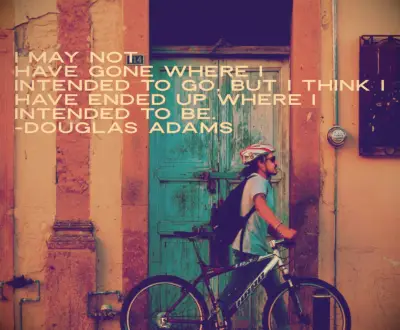 Douglas Adams Adventure Quote