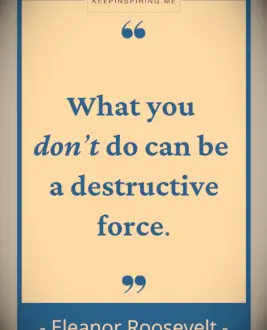 Eleanor Roosevelt quote