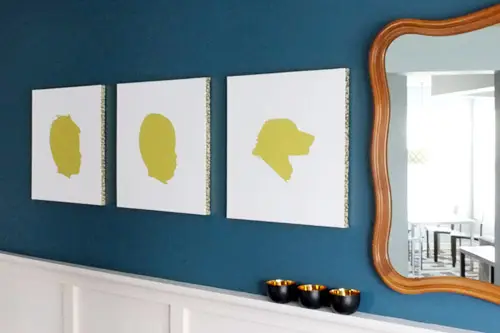 Jackie eetkamer silhouet