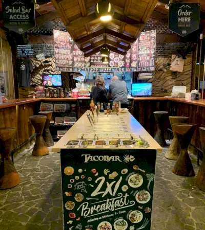 Tacobar-restaurant in Jaco Beach Costa Rica