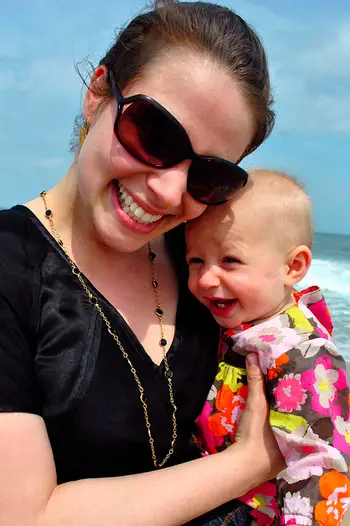 Clara en mama