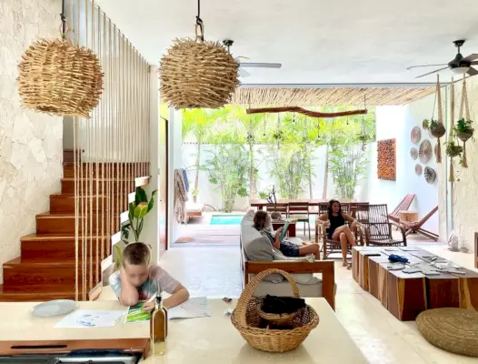 Villa Luum Mexico Airbnb in Tulum met familie