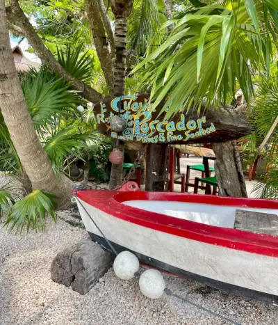 La Cuerva del Pescador-restaurant in Akumal, Mexico