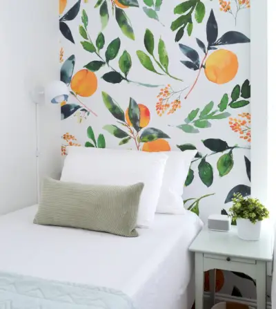 חדר שינה דופלקס פרט תפוזים כחולים