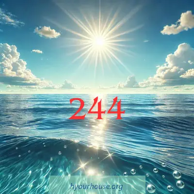 Melek Sayısı 244 Anlamı Ve Önemi