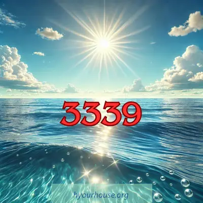 천사 번호 3339 의미와 의미
