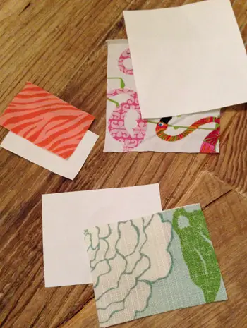 Plantilles de tela de paper