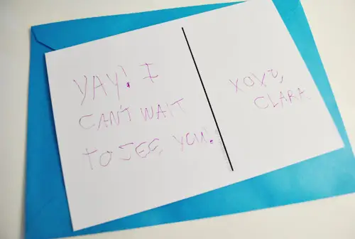 Mensaje de invitación