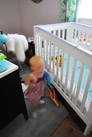 Het herschikken van de kinderkamer