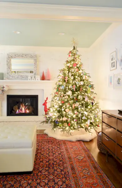 Rondleiding door het vakantiehuis – Kom binnen en bekijk onze kerstboom