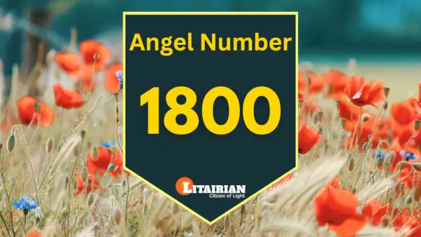 Engelennummer 1800 Betekenis en betekenis