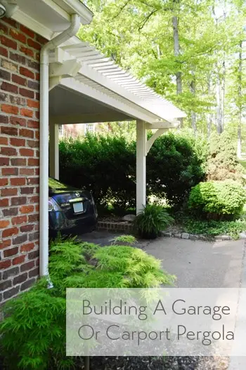 Hoe een garagepergola te bouwen