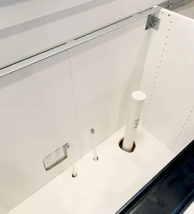 Ikea keuken installeer gaten voor leidingen