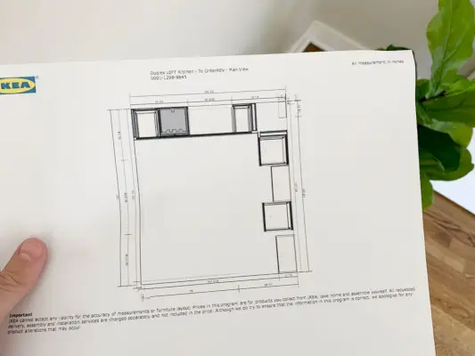 Ikea keukenplan meting installeren