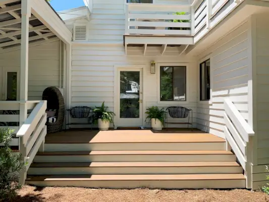 Florida Huis Buitenkant Na Mei Voorporch Brede Horiz