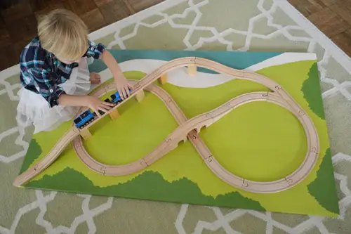 Come realizzare un tabellone per il treno per bambini
