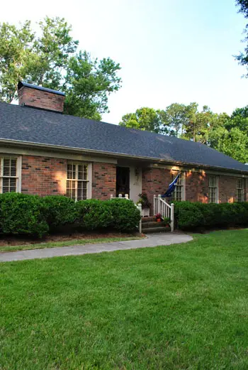 Een prachtige rondleiding door het huis in North Carolina