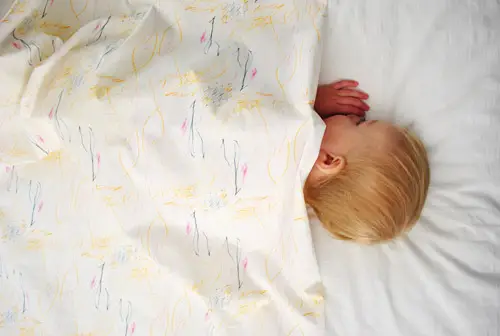 ClaraFabric na het slapen