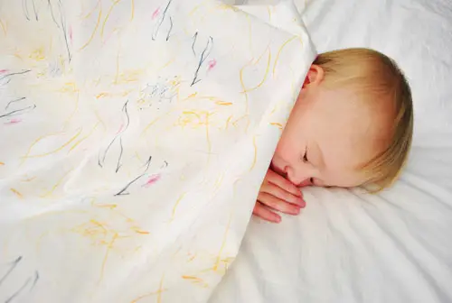 ClaraFabric na gesloten ogen