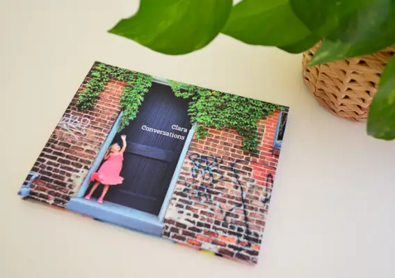 Küçük Çocuk Konuşmaları Fotoğraf Kitabı Kapağı Komik Sözler