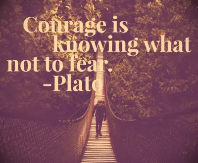 Plato courage quote 