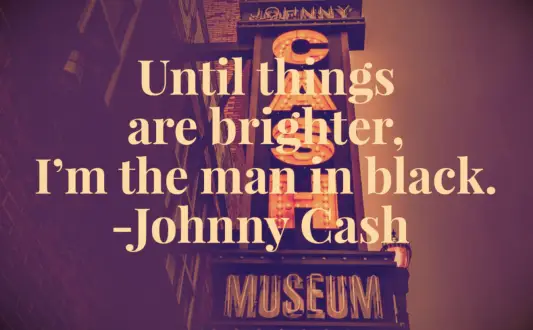 Johnny Cash quote 