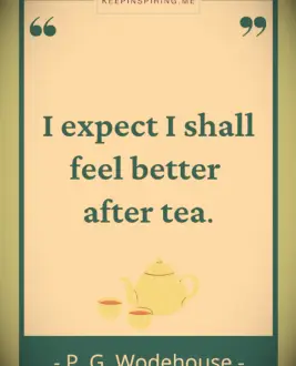 PG Wodehouse quote 