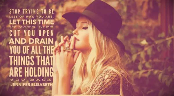 Profile of a contemplative woman in nature with her eyes closed