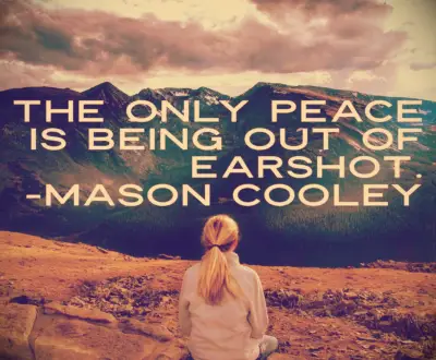 Mason Cooley quote 