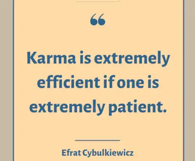 Efrat Cybulkiewicz quote 