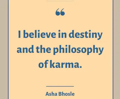 Asha Bhosle quote 