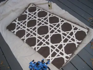 Rustoleum På Et Teppe